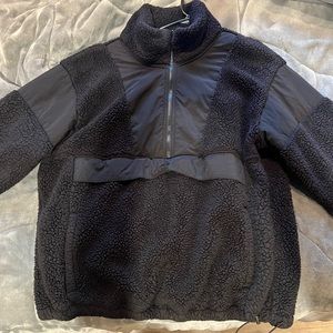 Pink victory secret warm fuzzy sweater
